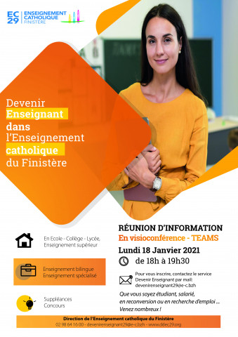 Réunion d'information - Devenir enseignant