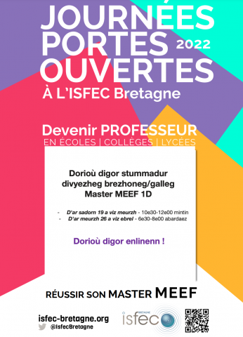 Journée Portes Ouvertes - Parcours Bilingue - ISFEC de Bretagne